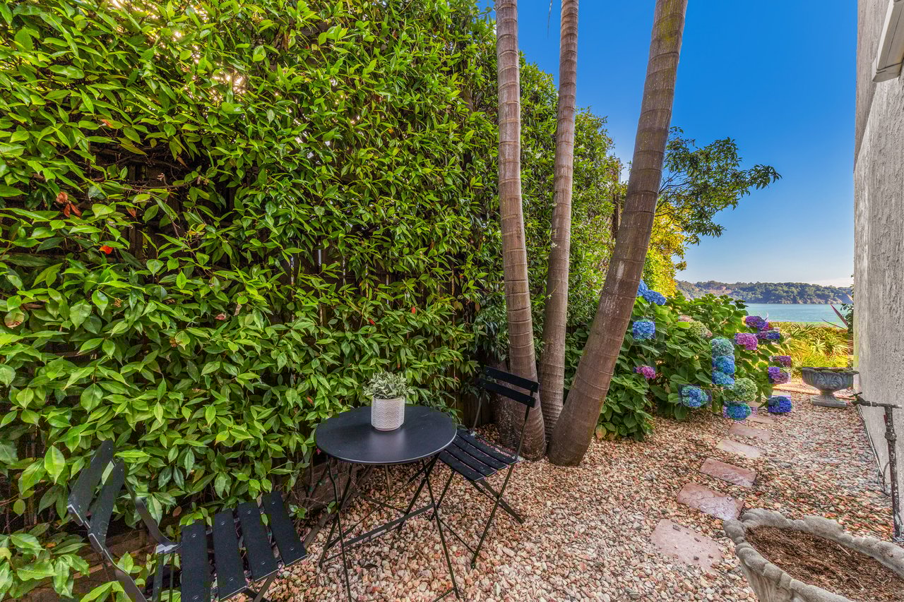 Picturesque Views of Angel Island and the Golden Gate Bridge