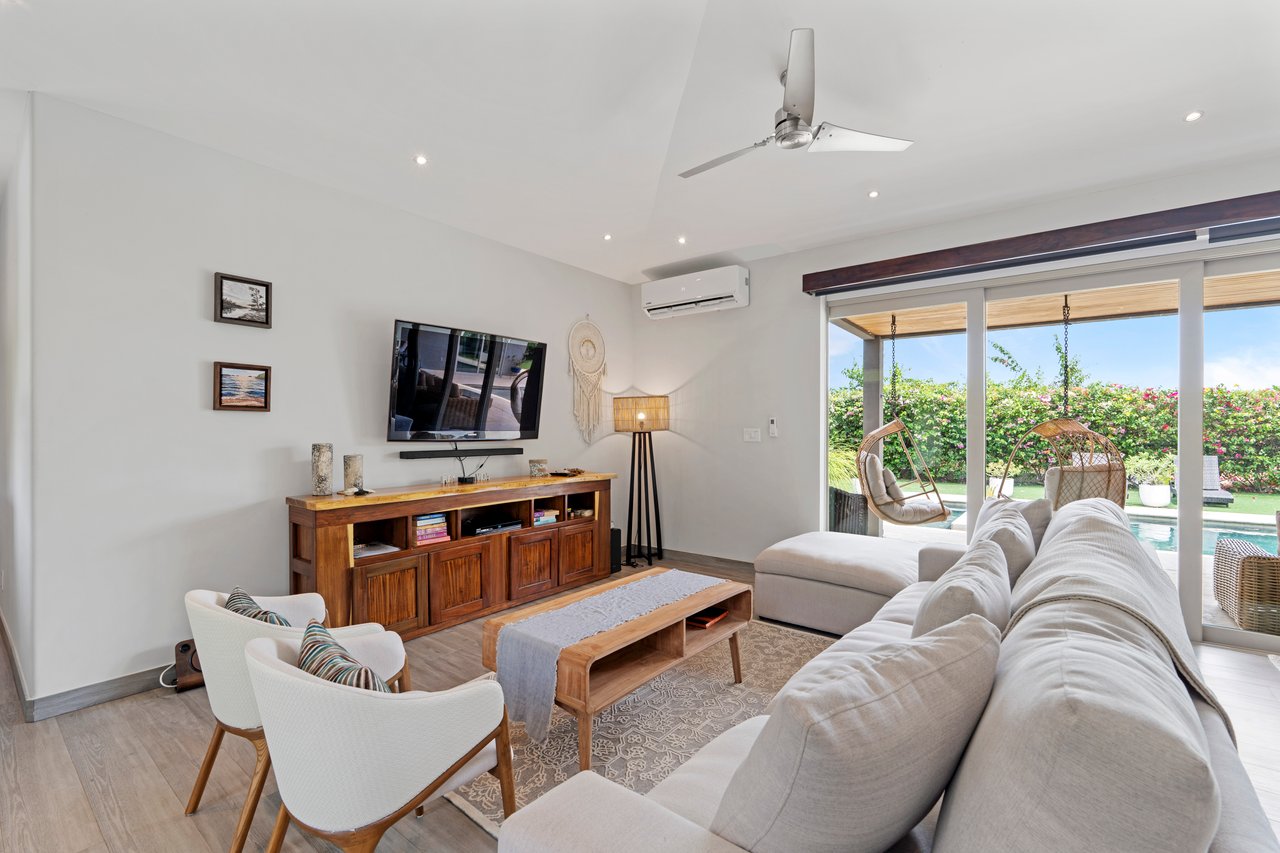 Casa Coralina | Elegant Home in Top Gated Community with Private Pool, Lush Gardens, & Incredible Amenities.  Located on a Double Lot w/ Ocean View!
