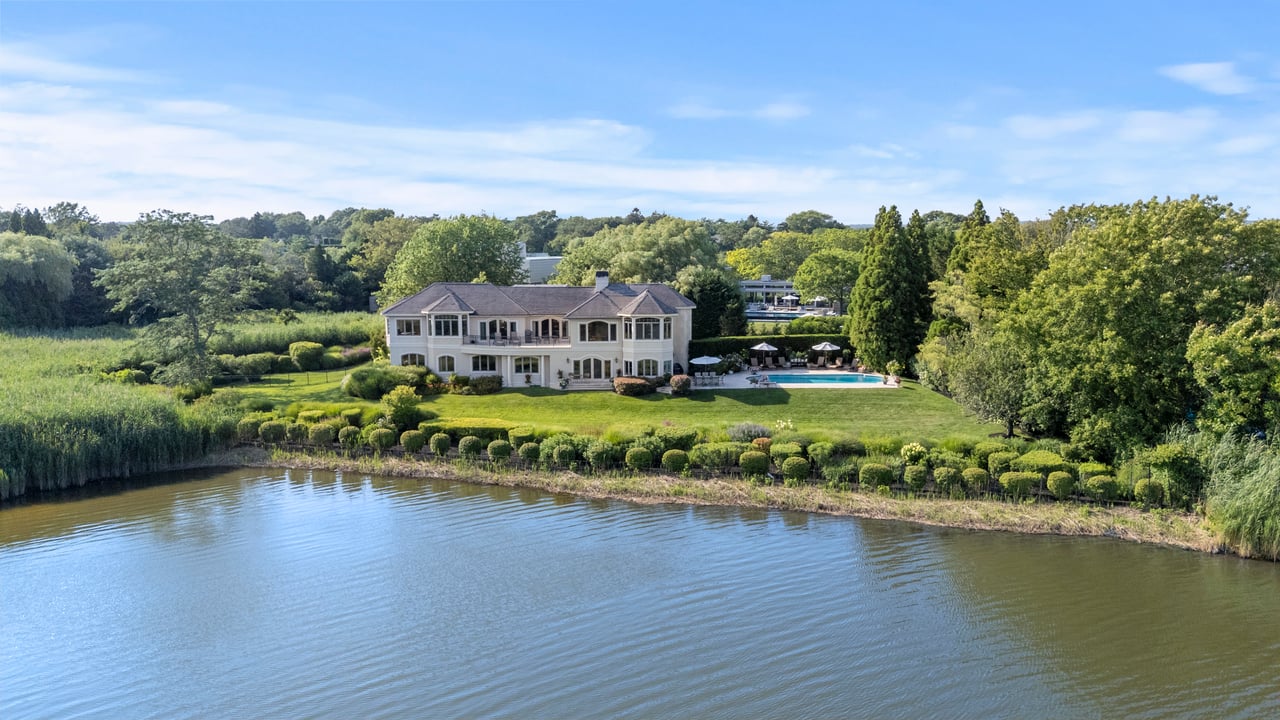 Ondine: An Extraordinary Mecox Bay Waterfront Estate