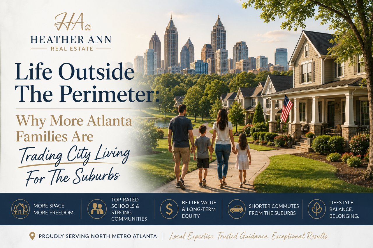 Life Outside The Perimeter: Why More Atlanta Families Are Trading City Living For The Suburbs cover