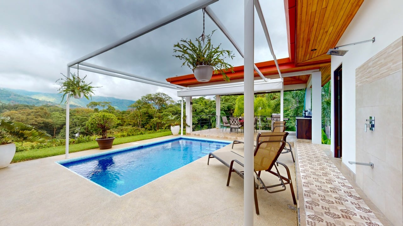 The Best Mountain View Home in South Pacific Costa Rica!