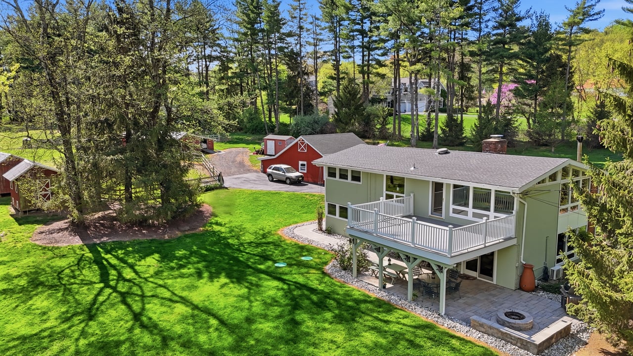 Just Listed: 9 Springtown Road, Whitehouse Station NJ — Luxury Farmhouse Estate on 6 Private Acres