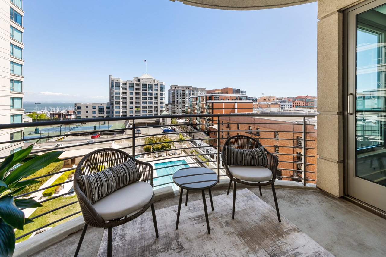 Pool & Bay Views at The Brannan