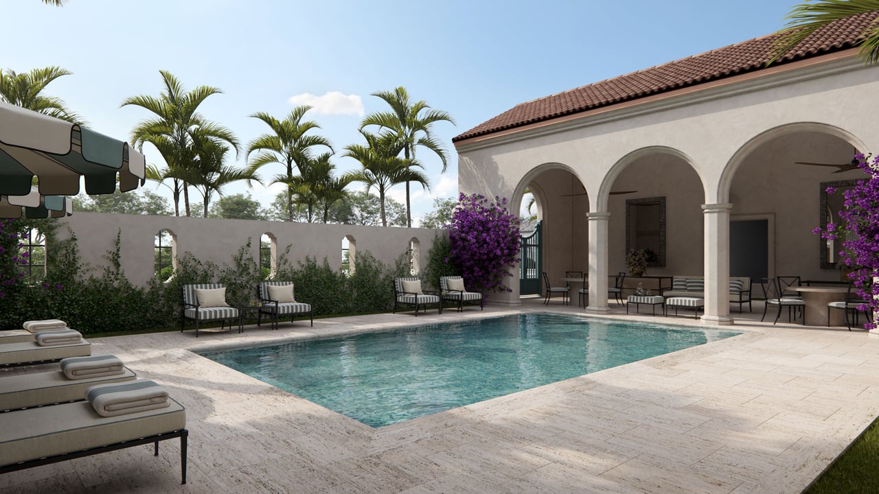 The Village at Coral Gables amenities swimming pool 