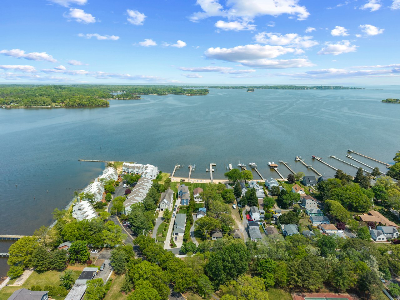 Magothy River coastline