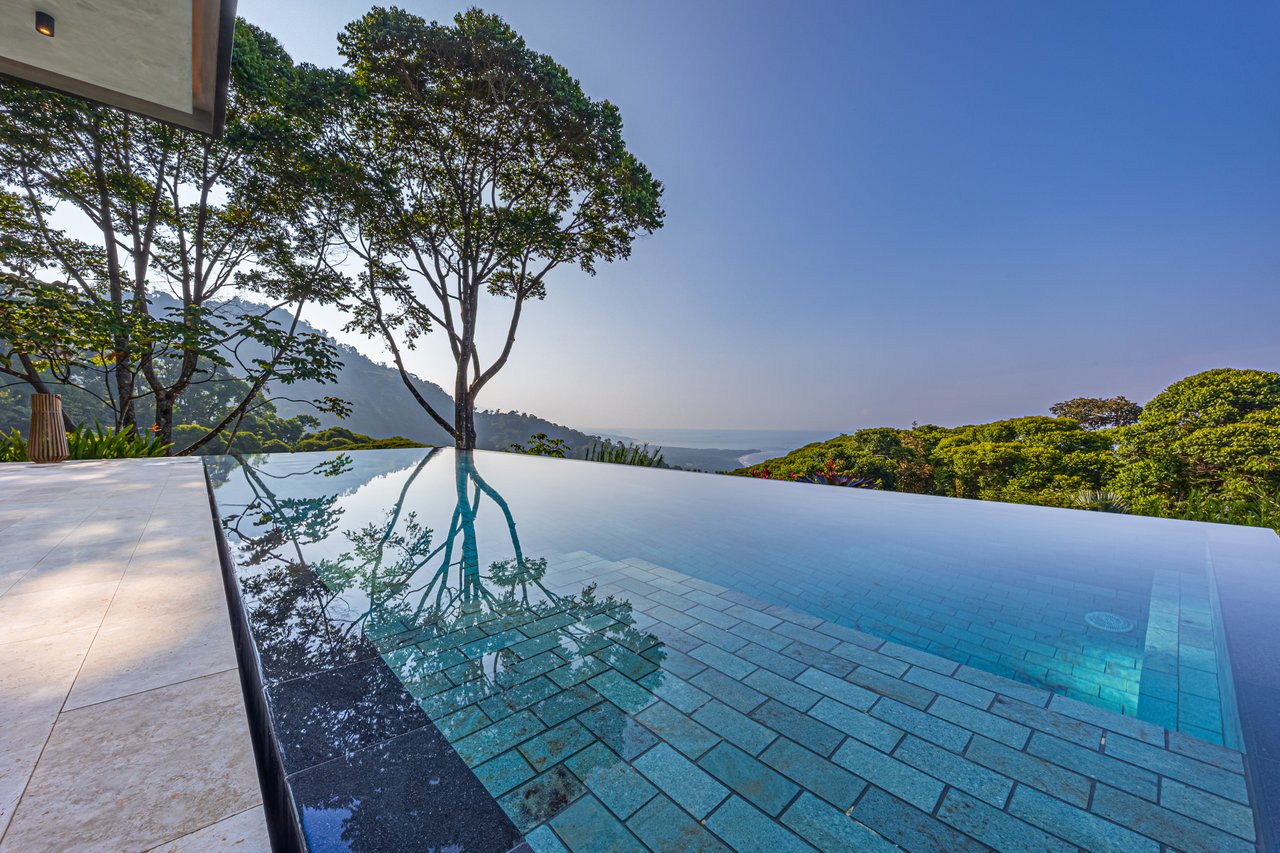 Architectural Masterpiece with Panoramic Whale Tail & Year-Round Sunset Views