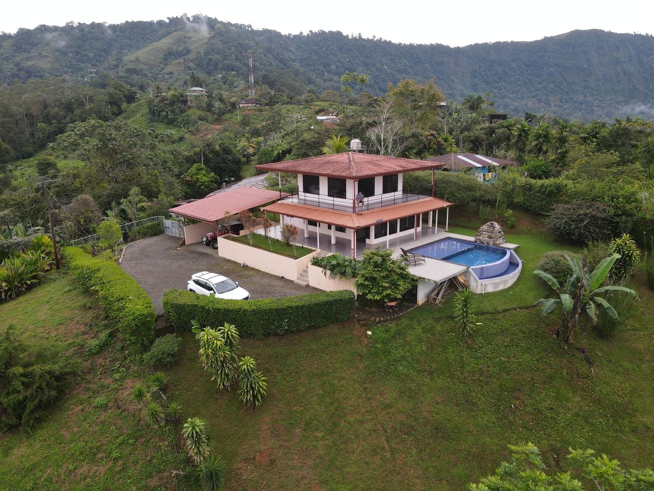Reduced! Tinamastes Home with Panoramic Ocean and Mountain Views