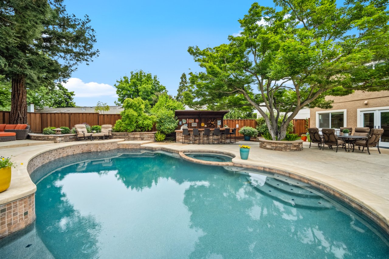 Del Prado Pleasanton Home with Pool, Expanded Living Space and Court Location