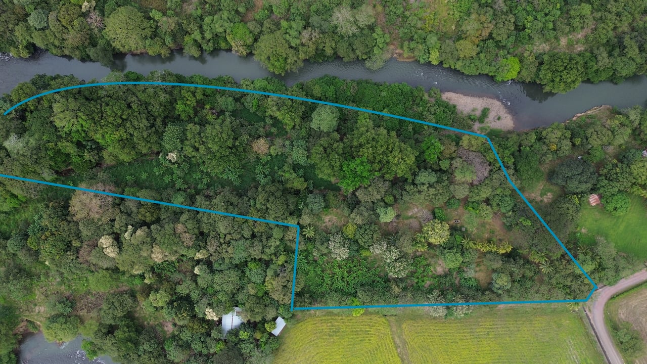 Riverside 7-acre Parcel with Well and Fruit Trees
