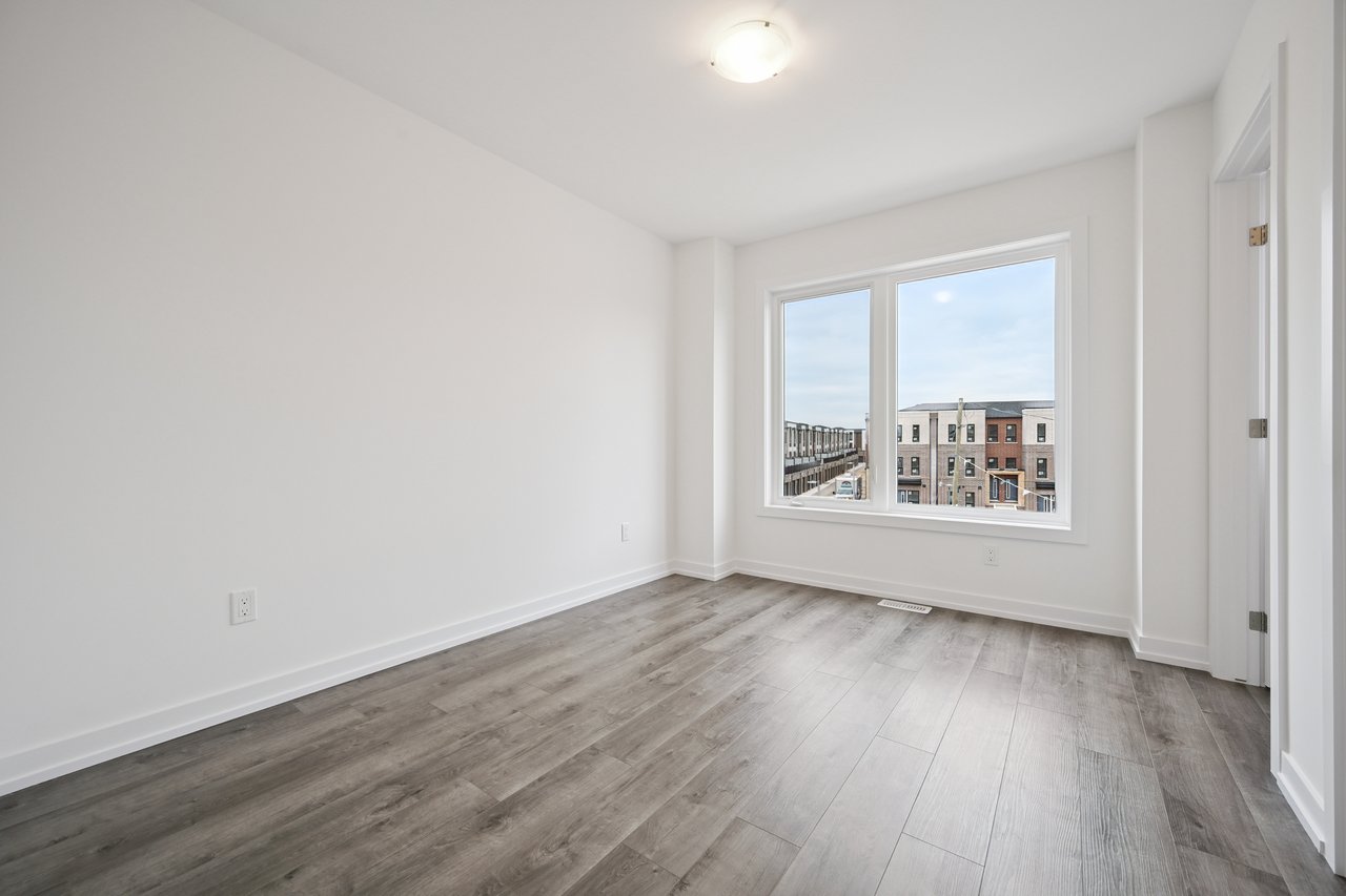 Brand-new, never-lived-in stacked townhome
