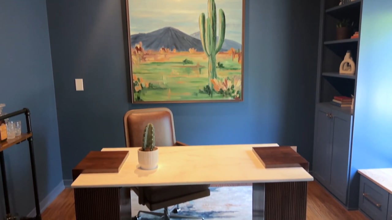 Masculine Home Office