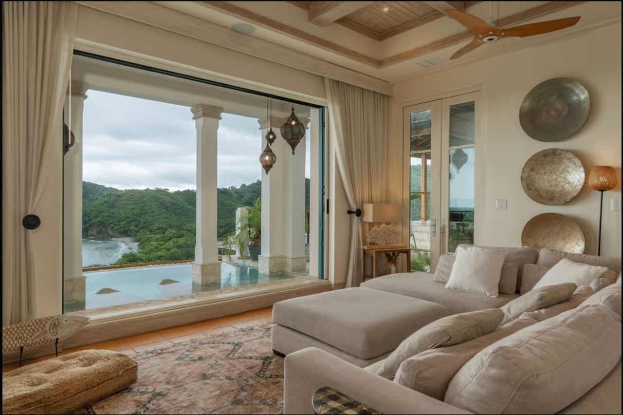 Villa Santorini | Four-level Oceanview Costa Rica’s Premier Car-free Beach Town.