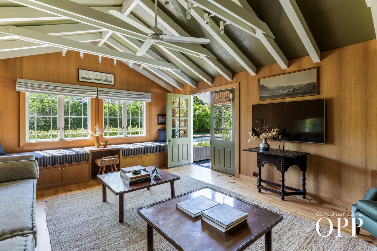 A Bellport Village Greek Revival, Featured in Architectural Digest