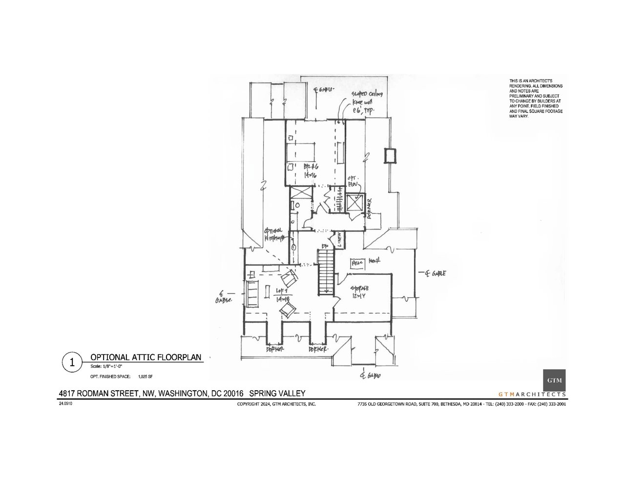 Custom Home Opportunity 4817 Rodman Street NW