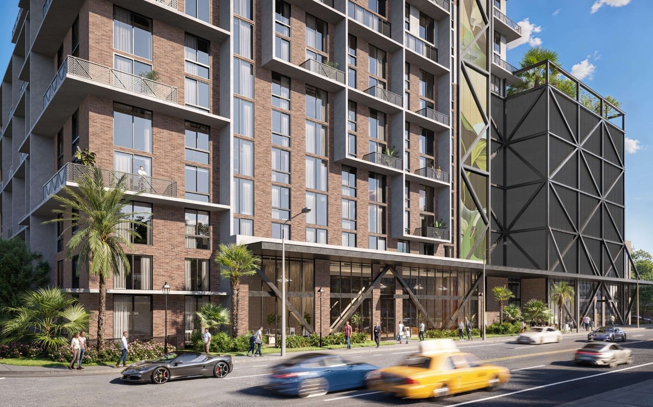 July 2025 Bold, Modern 'Little River Live Local' Tower With 348 Units Submitted to UDRB