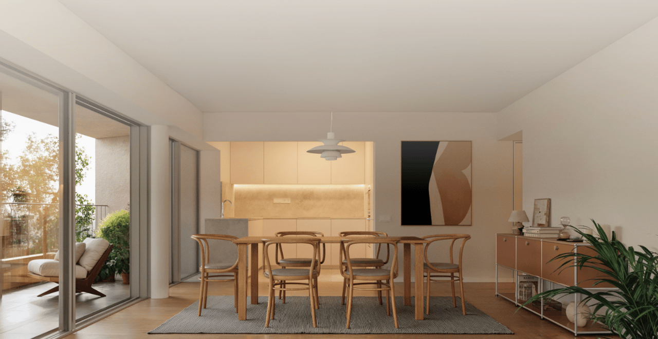 Bright 2-Bedroom Apartment with Expansive Outdoor Space in Coimbra