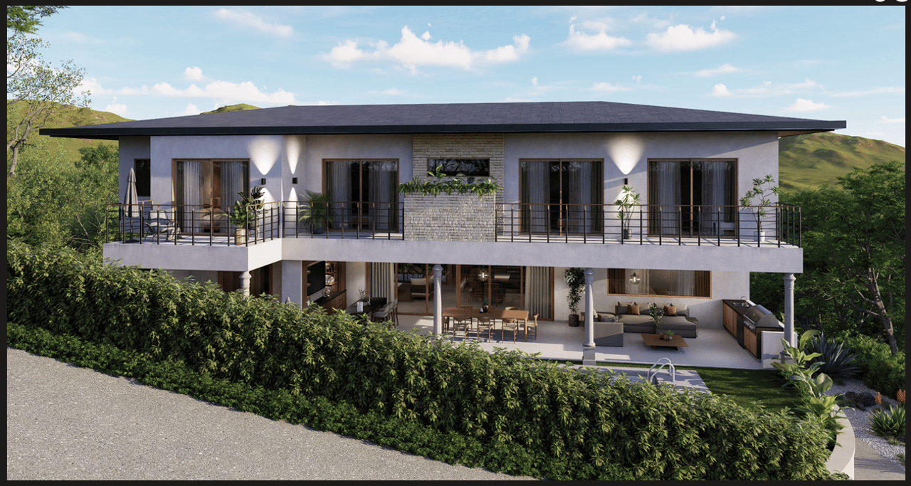 Casa Serenidad | Brand-New 6-Bedroom Ocean-View Luxury Home in Las Ventanas, Playa Grande