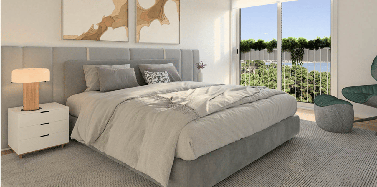 Modern 2-Bedroom Apartment with Balcony and Parking in Vila Nova de Gaia