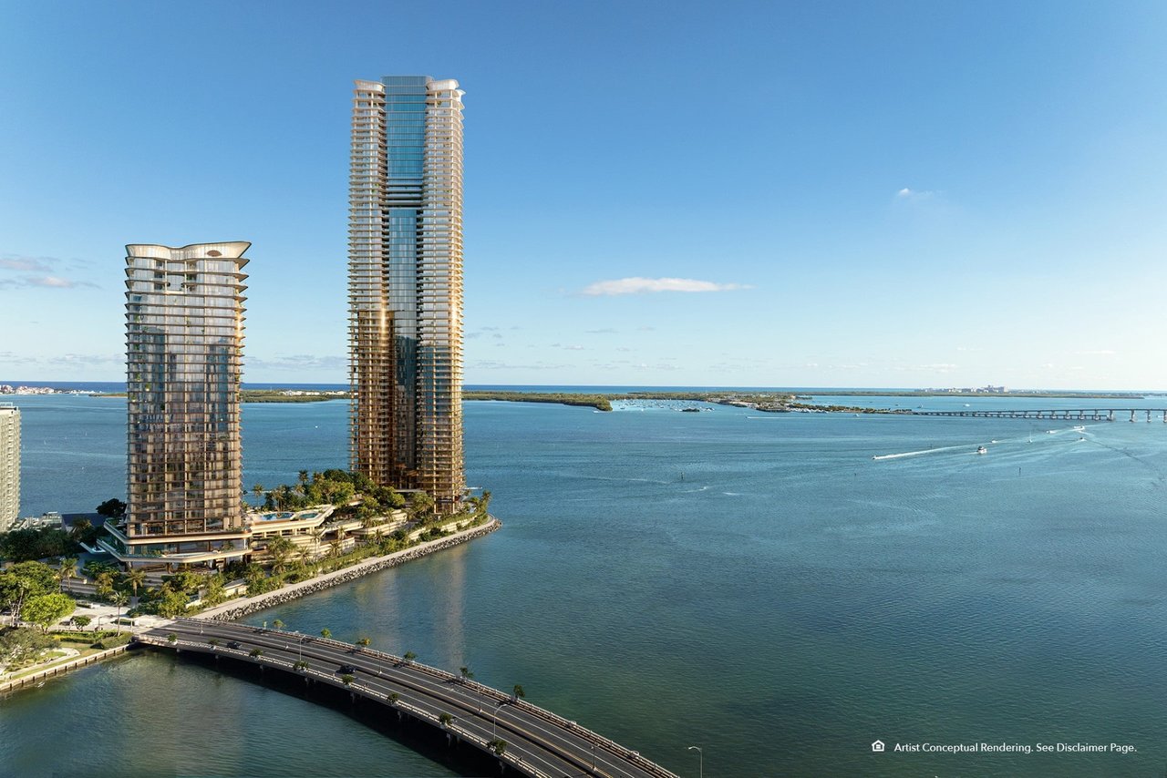 June 2025  |  Fresh Renderings Released for The Residences at Mandarin Oriental, Miami, With $1B in Pre-Sales Secured