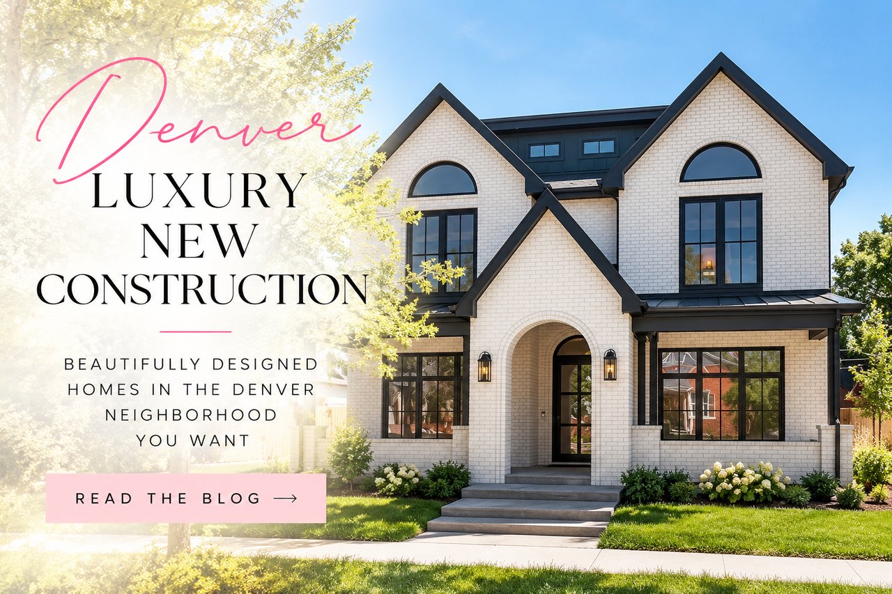 Denver luxury new construction homes in the neighborhood you want; read the blog.