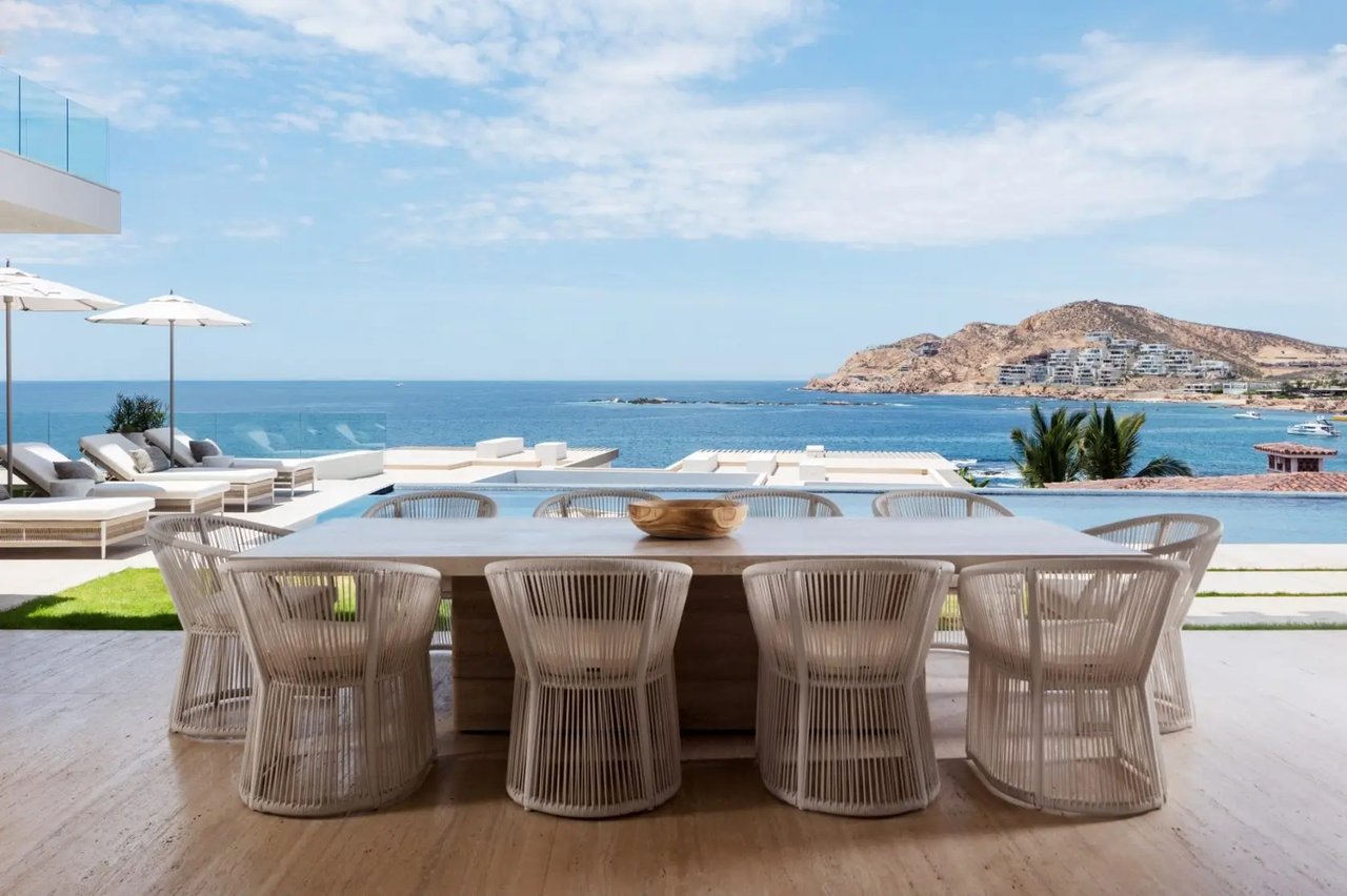Chileno Bay golf course properties and branded residences with upscale architecture and resort-level amenities