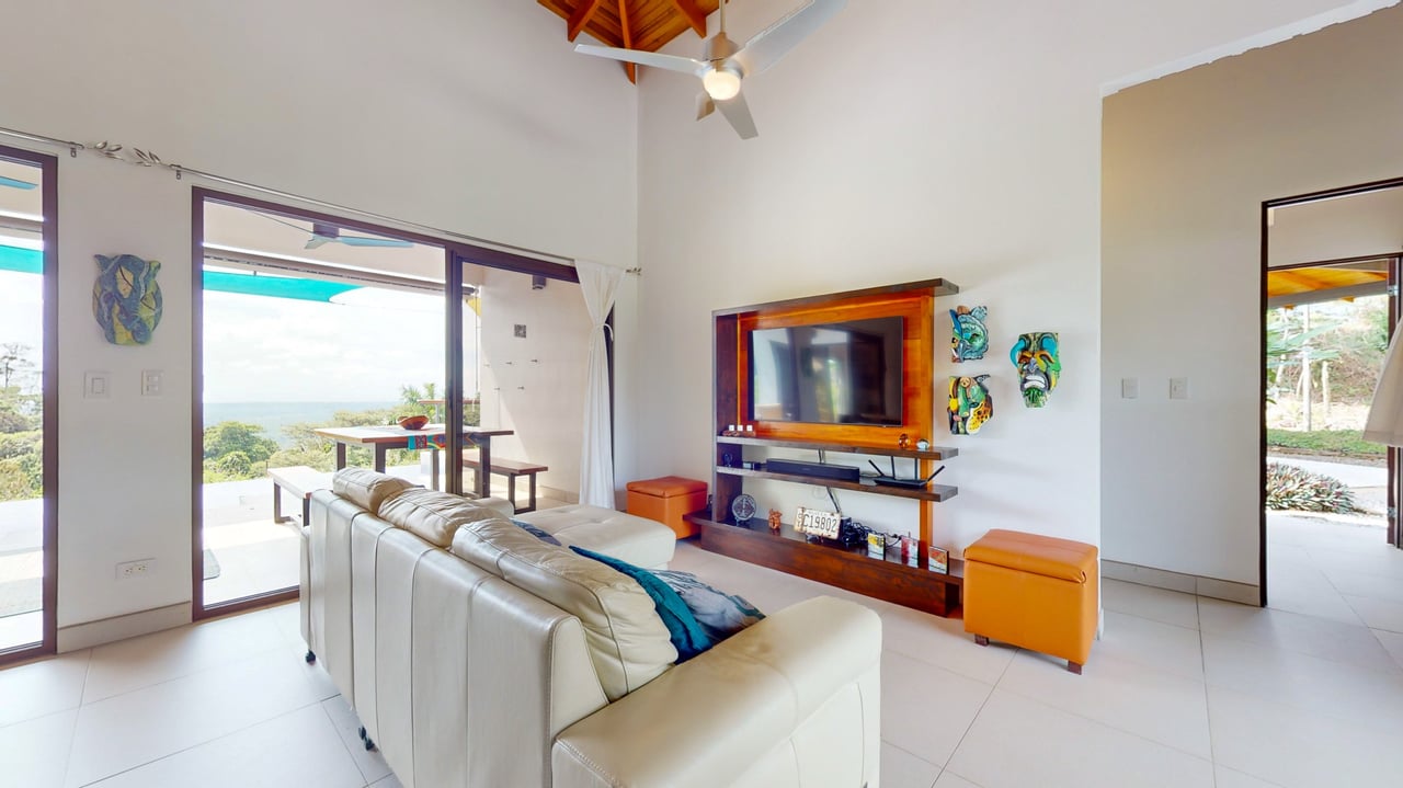 House for Sale in Chontales, Costa Rica—Ocean Views, Solar Power, and Modern Comforts