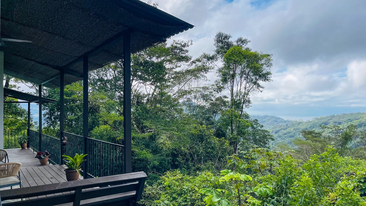 Jungle Canopy Retreat with Ocean, Cano Island & Mountain Views Near Dominical