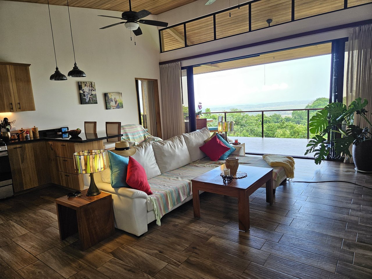 Beautiful sea view House Guesthouse and Pool in a gated Community close to awesome Beaches