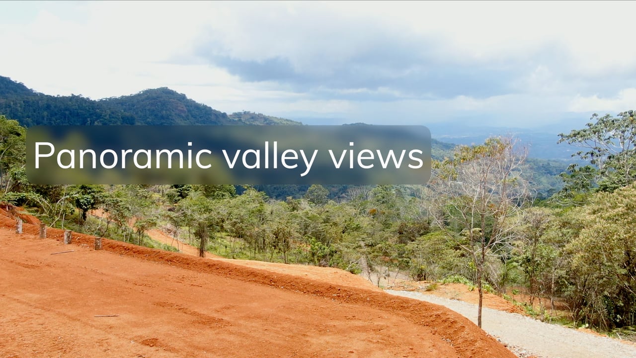 13 lot Land Development Opportunity with new waterfall view home-near San Isidro