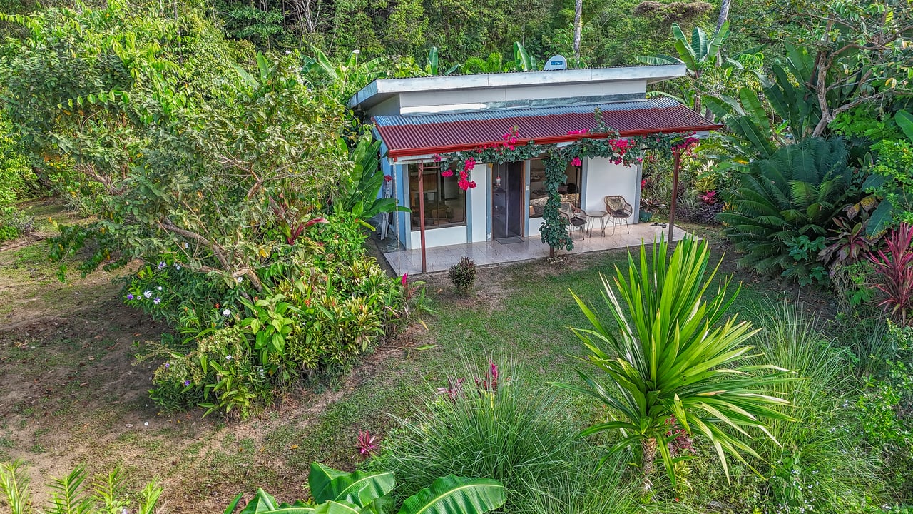 Tinamastes Costa Rica Property with Home, Yoga Deck & Land