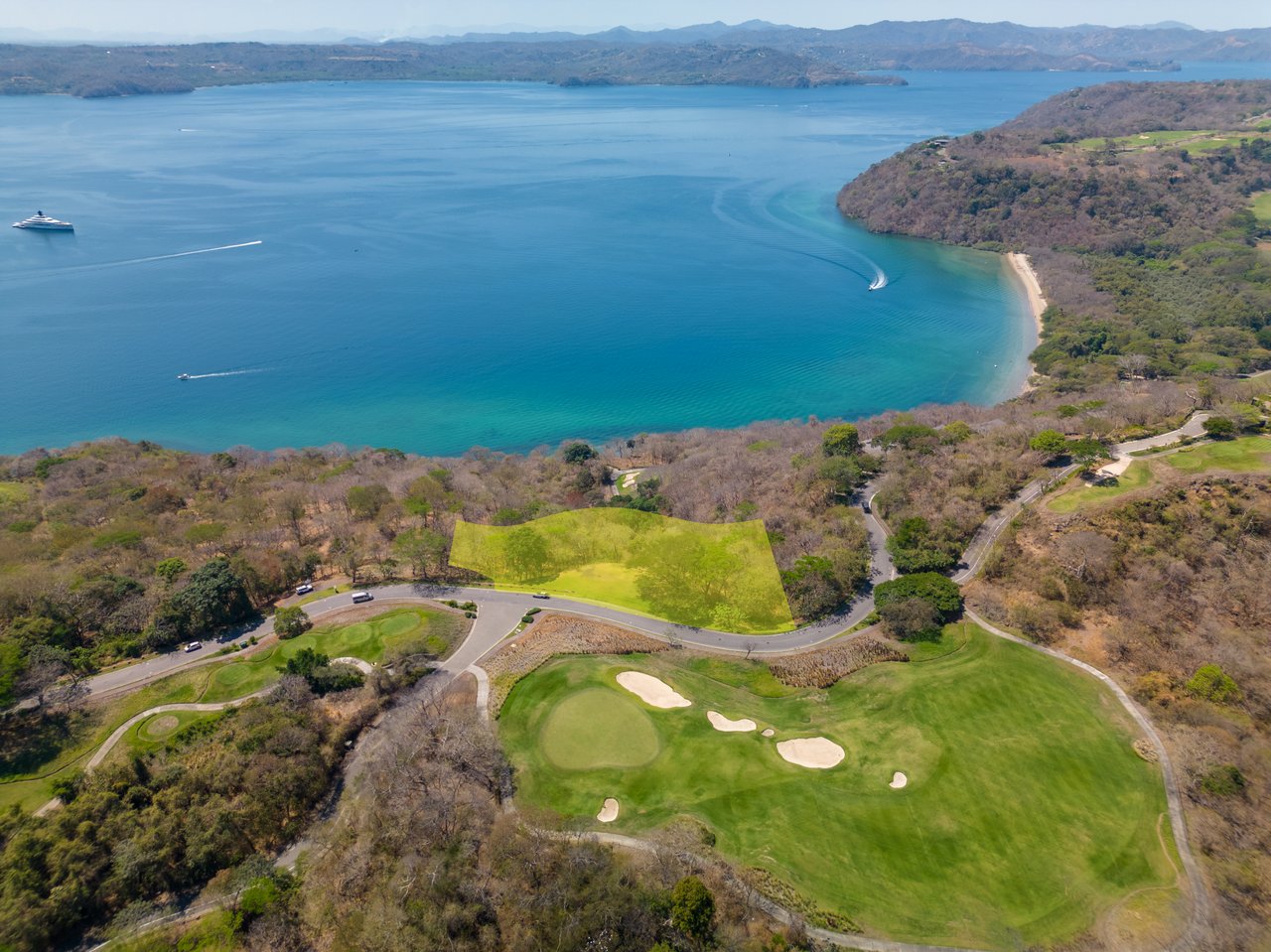 Spectacular Golf-Front Ocean View Estate Homesite with Ultra-Luxury Home Design Estate Lot 384 | Peninsula Papagayo