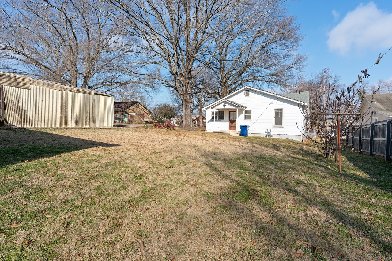 Huntsville Home on Double Lot with Detached Workshops