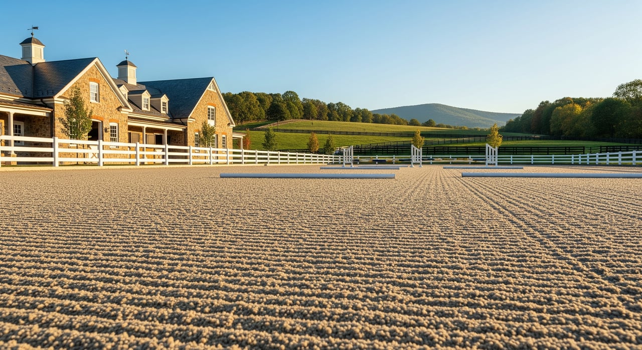 Horse Arena Footing Types For Loudoun County Farms