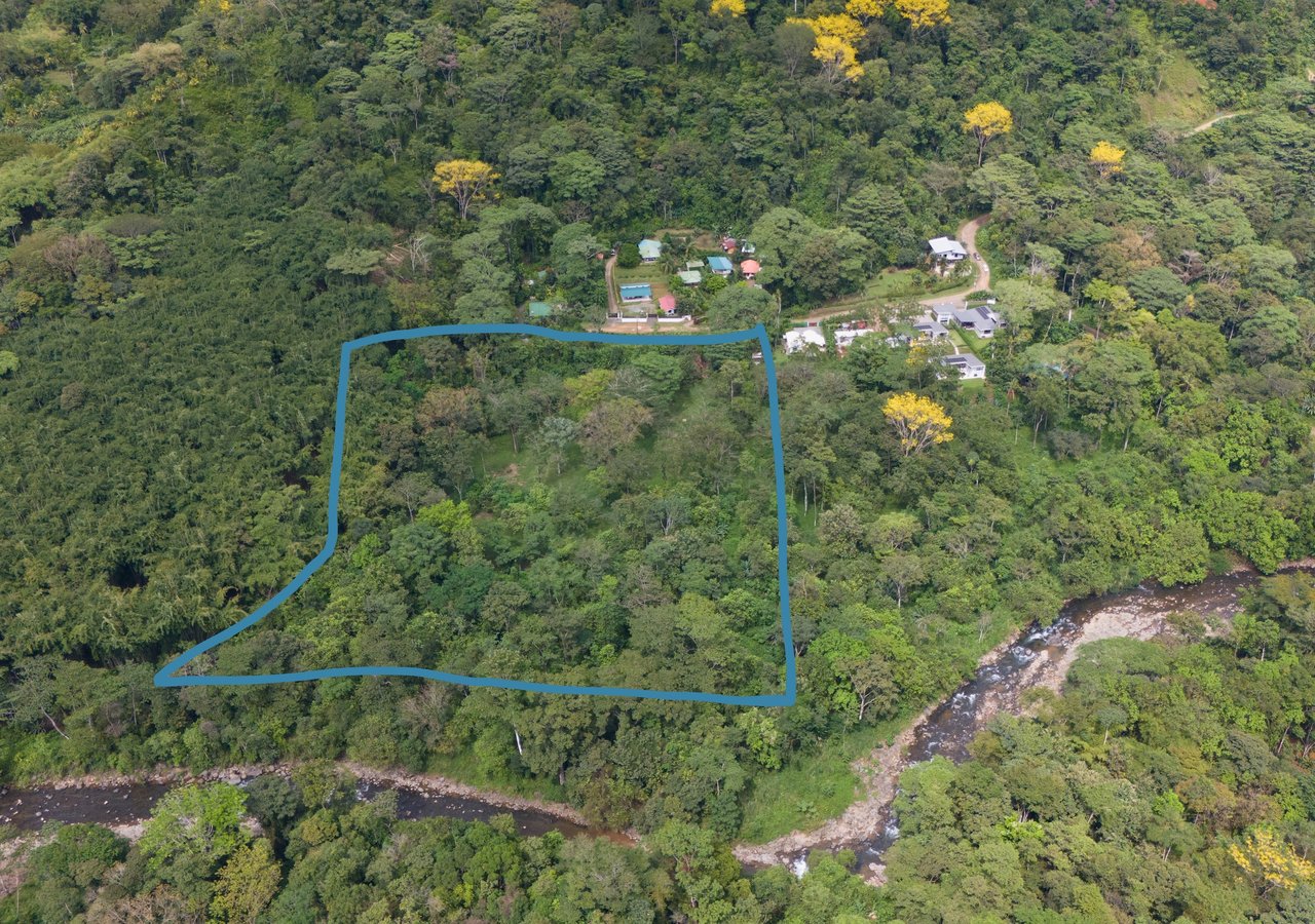 Bamboo Forest Estates – Prime Lots for Sale in Uvita, Costa Rica | Riverfront Land with Utilities