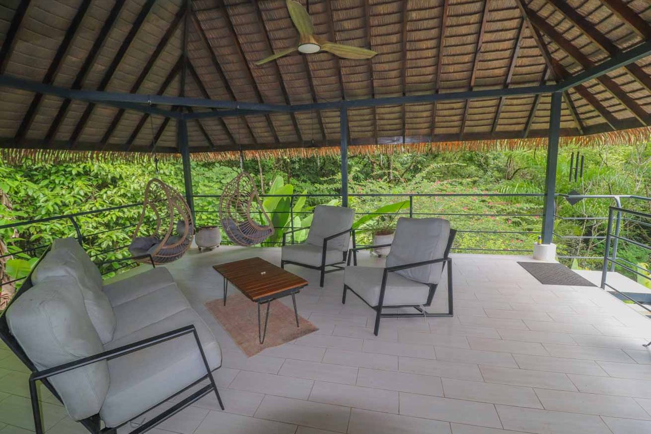 Ojochal Jungle Retreat for Sale with River, Pool, and Income-Generating Casitas
