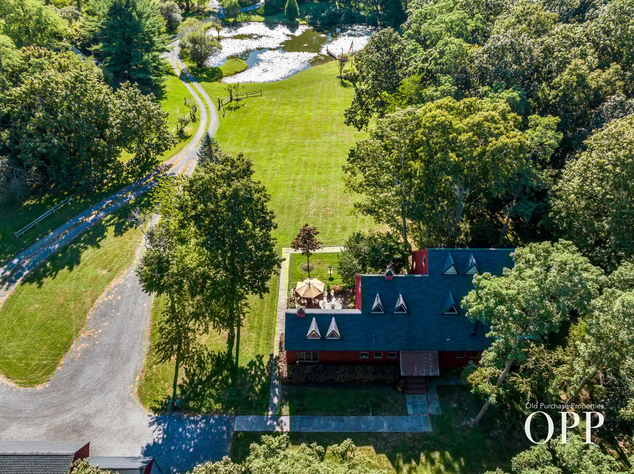 A Pastoral Haven on Nearly 3 Acres, Surrounded by Protected Land