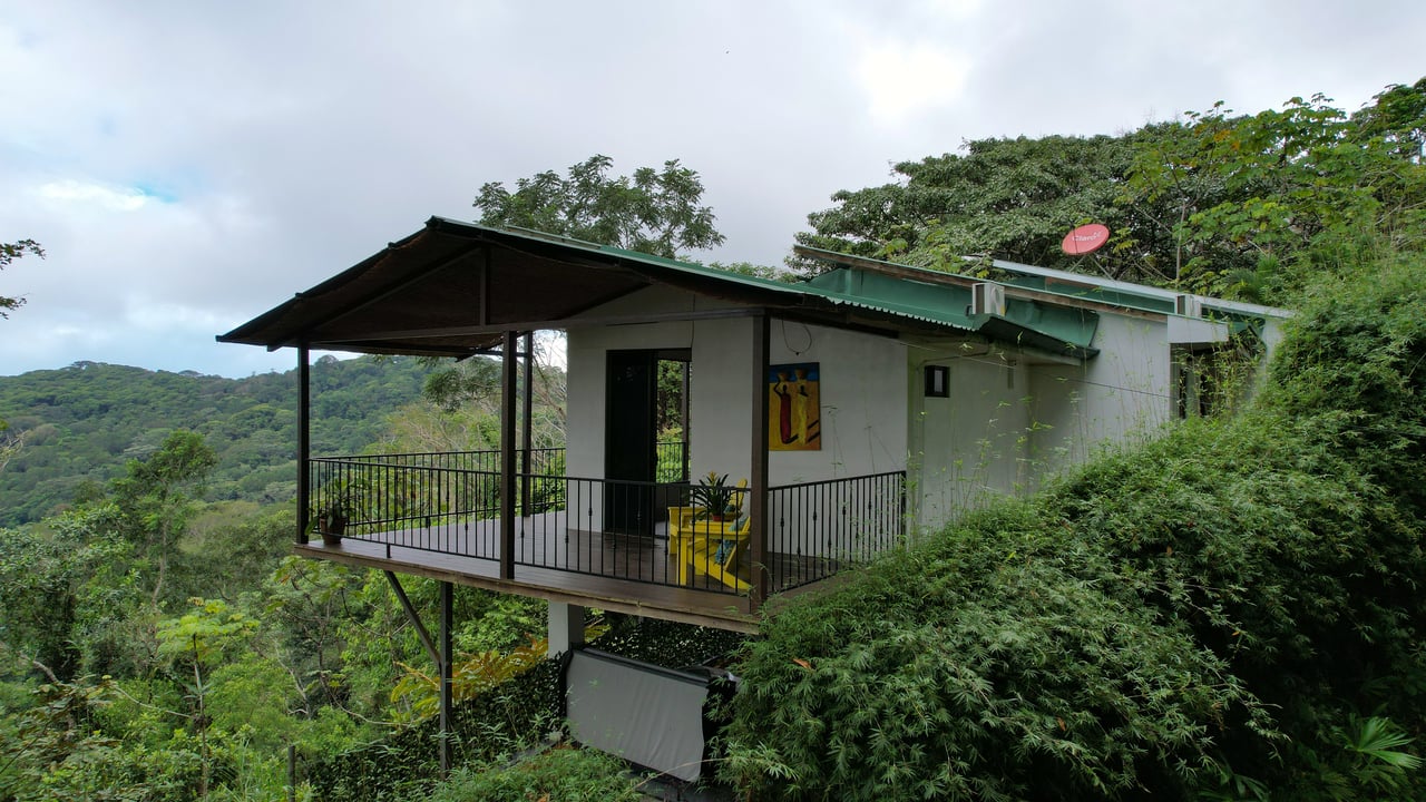 Jungle Canopy Retreat with Ocean, Cano Island & Mountain Views Near Dominical