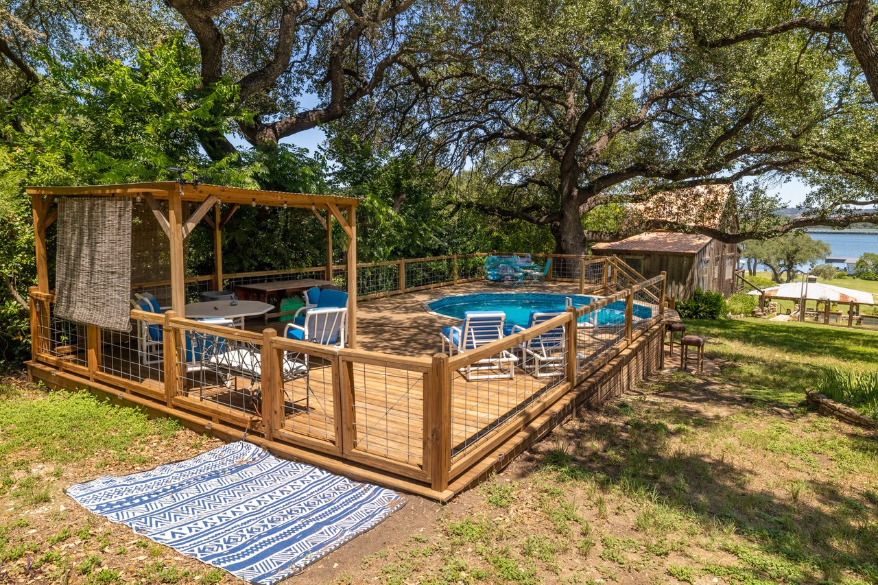 Lake Travis Waterfront! 2 homes, 3 acres with dock!