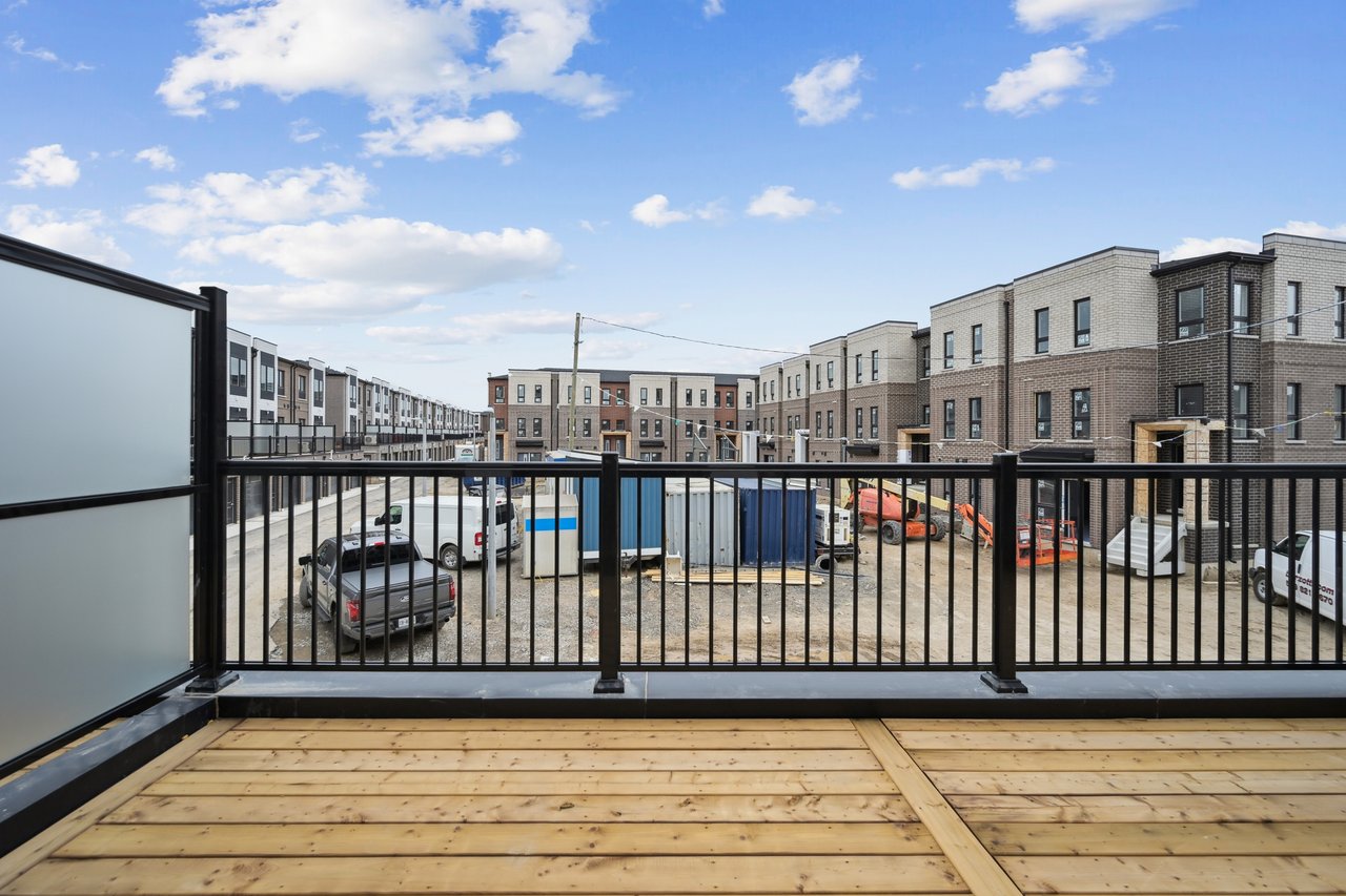 Brand-new, never-lived-in stacked townhome