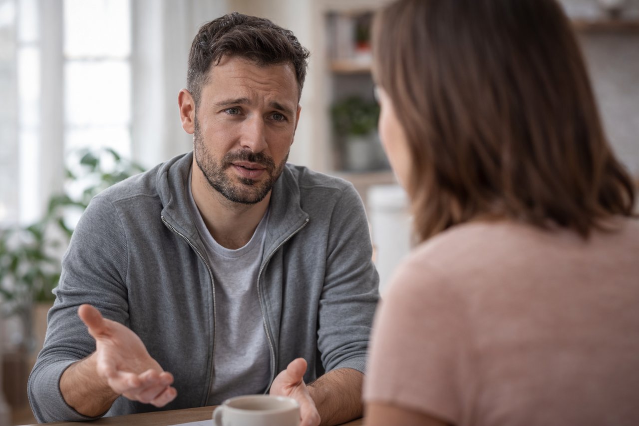 Homeowner having a conversation about how interest rates affect selling a home in Connecticut