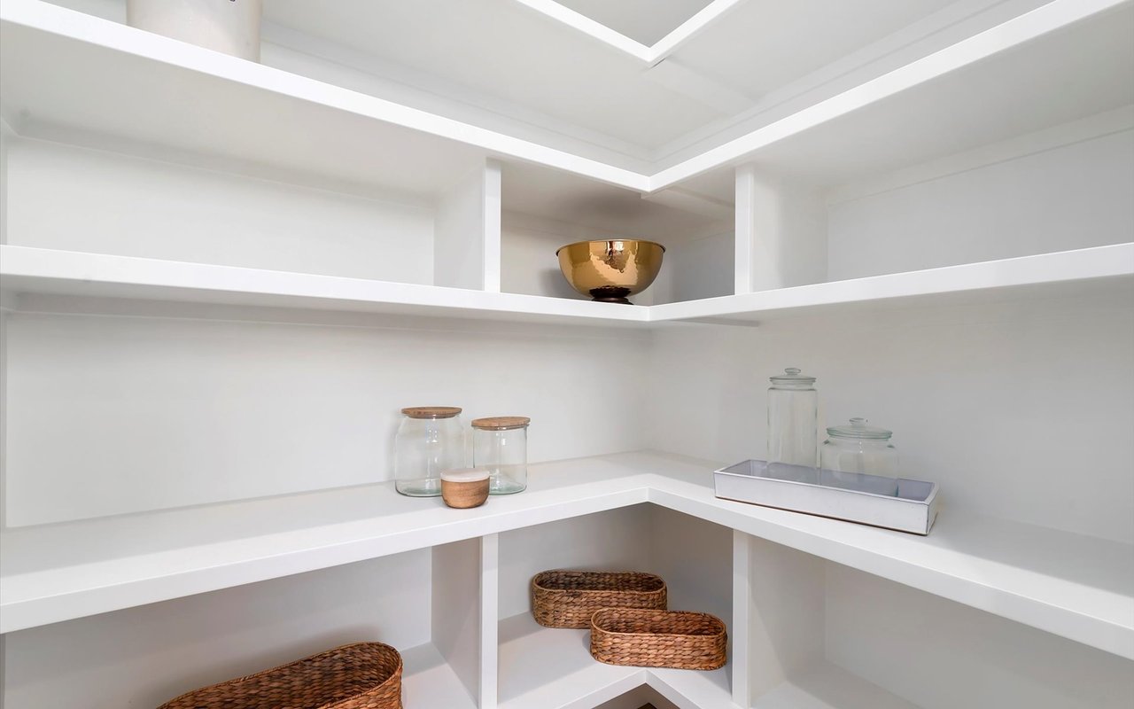 Butlers pantry shelving
