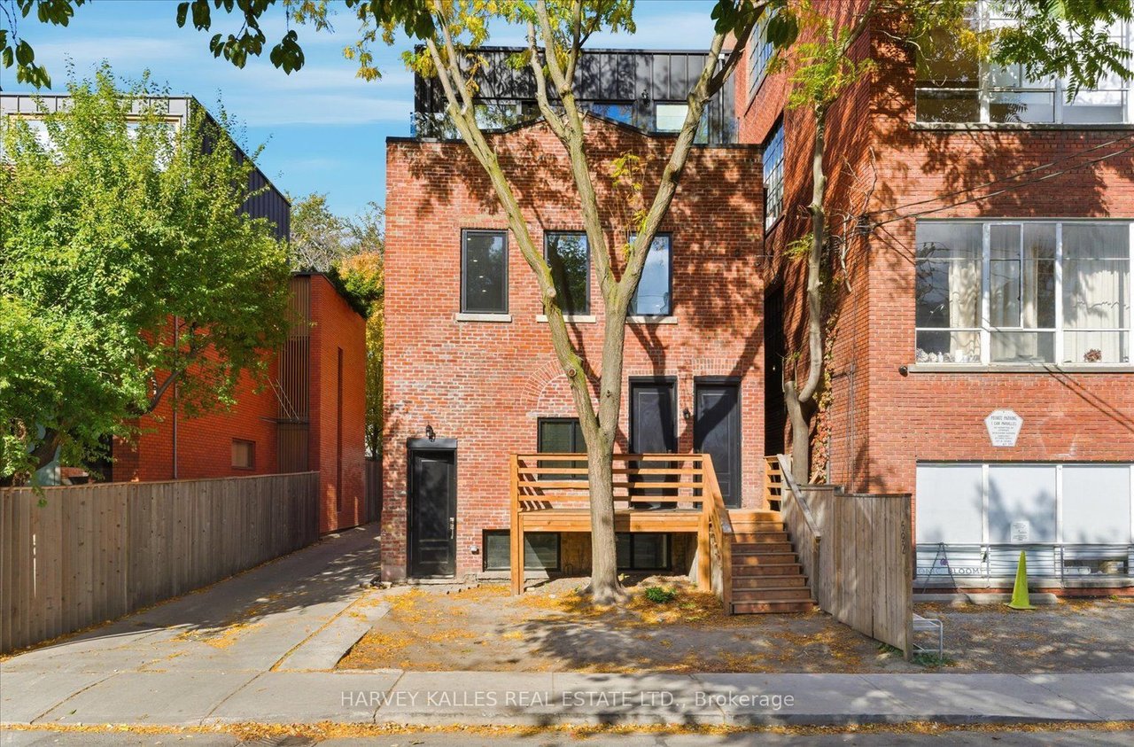 Steps to Trinity Bellwoods