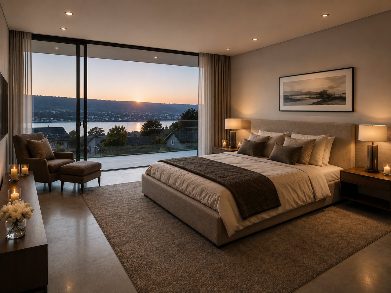 Luxury Living at Lake Zurich in Switzerland