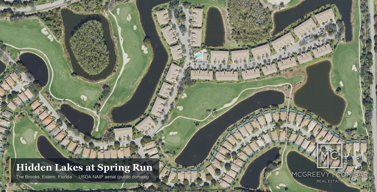 Spring Run at The Brooks - Hidden Lakes