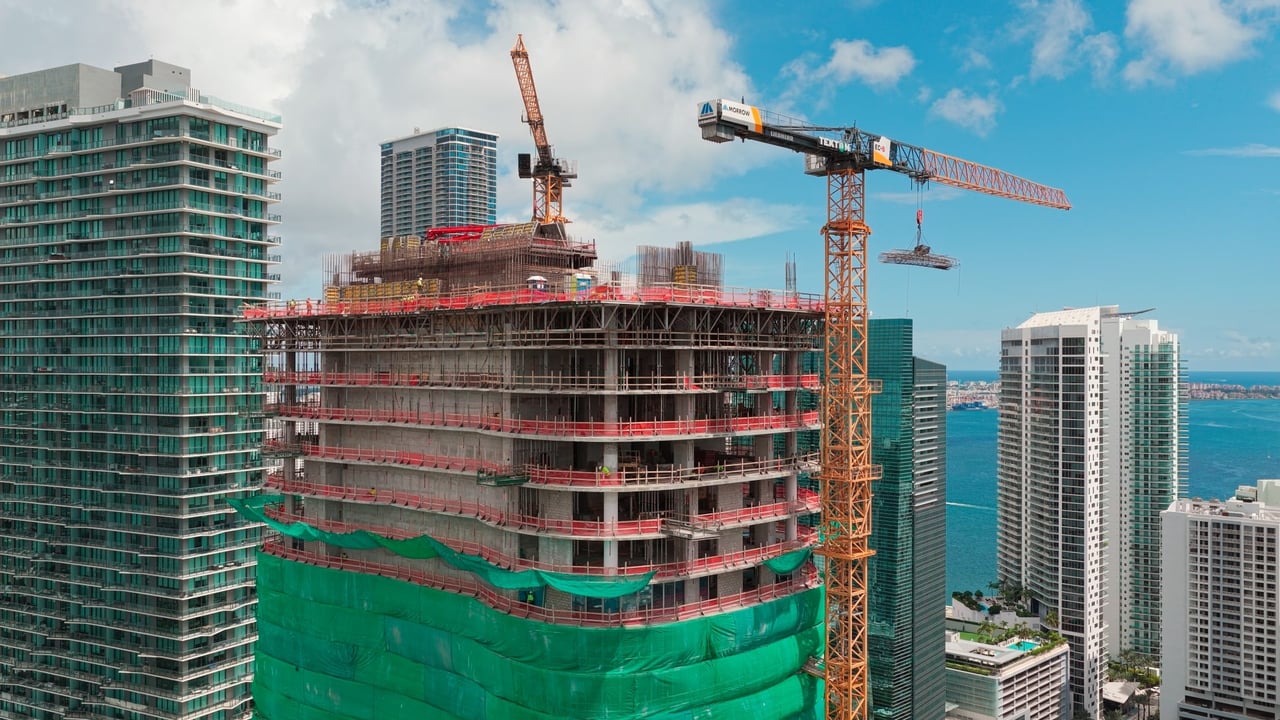 November 2025 | 80-Story TowReaches Midway Point, Marking One of the Fastest Builds in Miami’s History