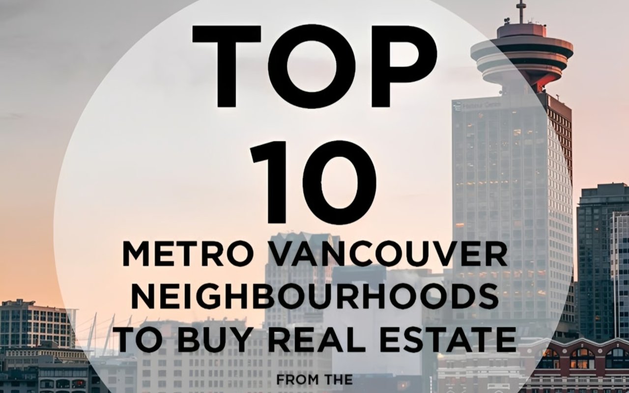 MoneySense Names Top 10 Metro Vancouver Neighbourhoods to Buy Real Estate