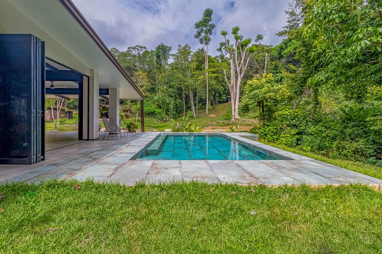 Jungle Home with Riverfront and Orchard in Ojochal Costa Rica
