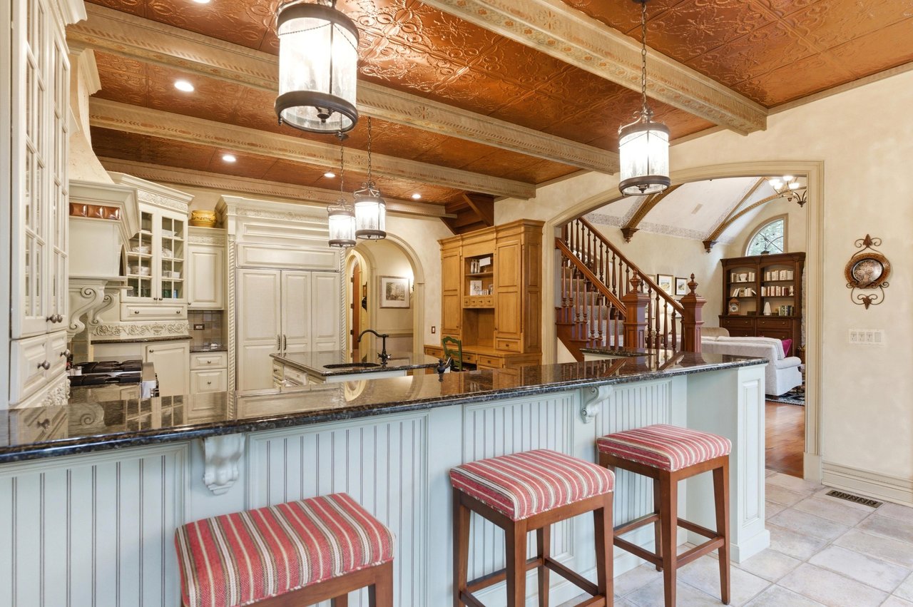 French Country Manor Home