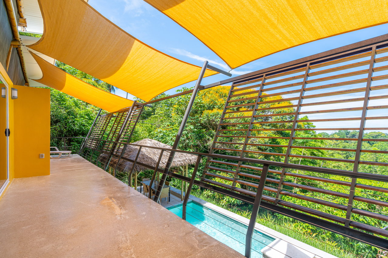 Casa Chiquita - Ocean View Retreat in the Heart of Ojochal – 3 Bed, 3 Bath with Pool, Fruit Trees & Prime Location