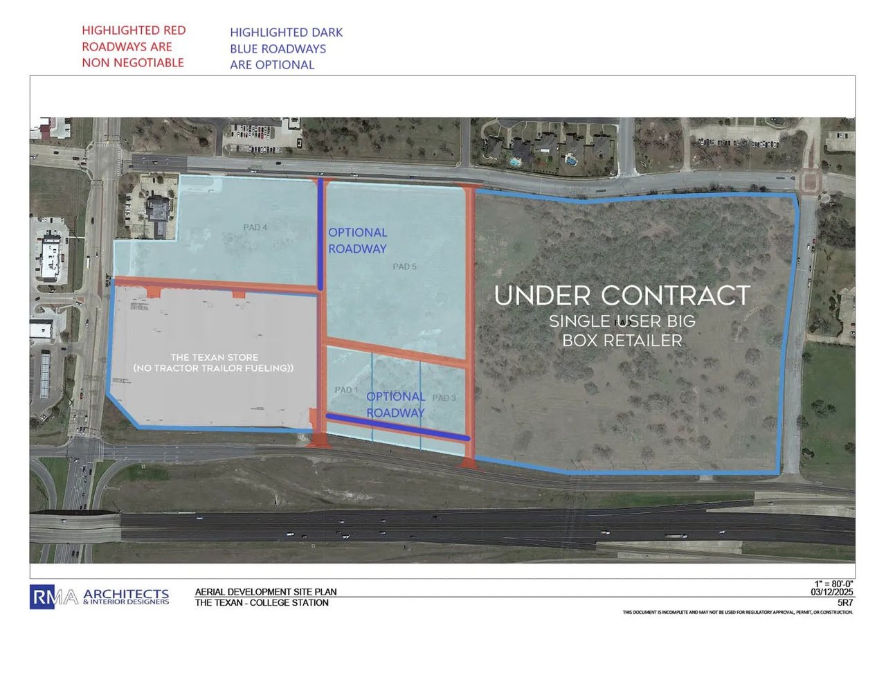 Hwy 6 & William D Fitch Pkwy